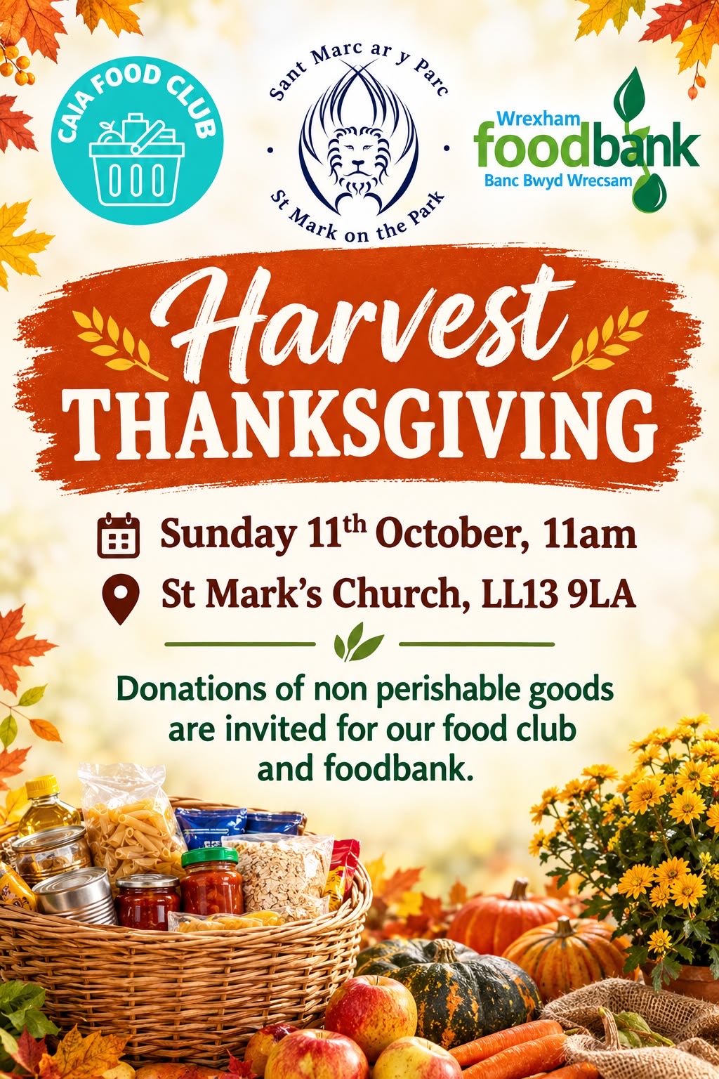 Harvest Sunday Service